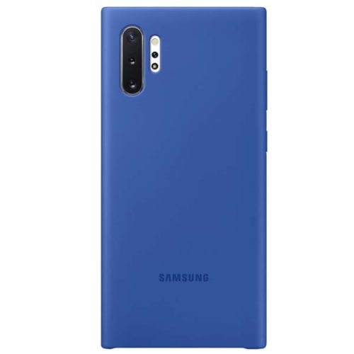 ORIGINAL SAMSUNG SILICONE COVER NOTE 10 PLUS blue backcover