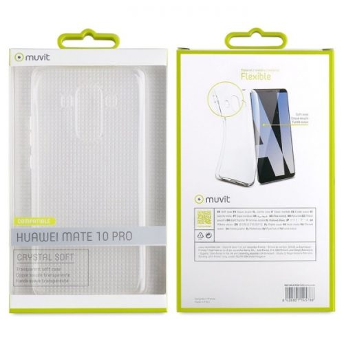 MUVIT TPU CRYSTAL SOFT HUAWEI MATE 10 PRO trans backcover