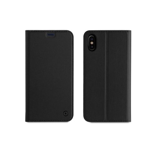 MUVIT LEATHER STAND BOOK APPLE IPHONE X XS black