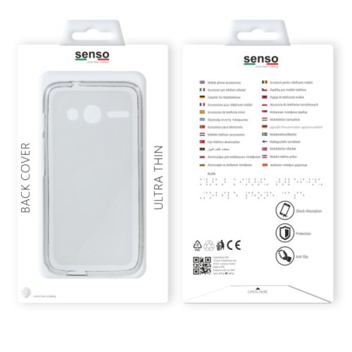 SENSO TPU 0.3 ALCATEL PIXI 4 (4') trans backcover