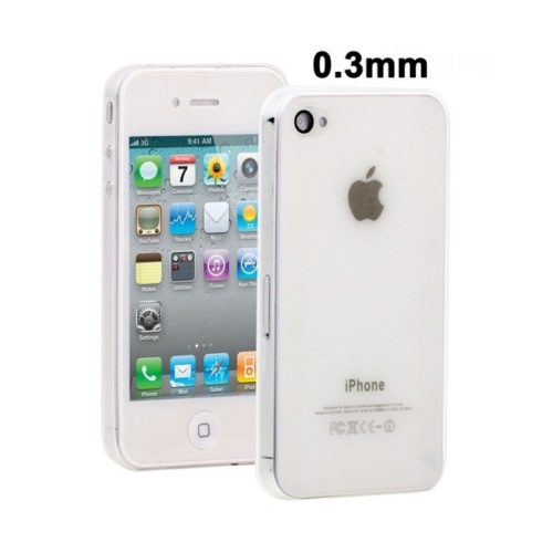 iS TPU 0.3 IPHONE 4 4S trans backcover