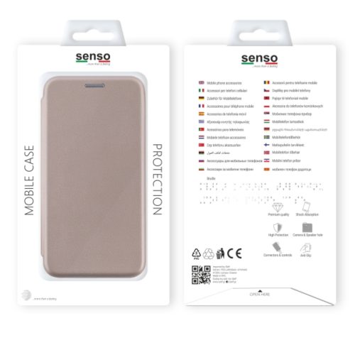 SENSO OVAL STAND BOOK HUAWEI MATE 10 gold