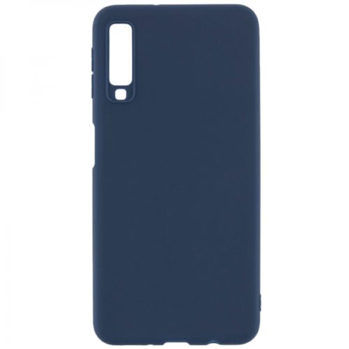 SENSO SOFT TOUCH SAMSUNG A7 2018 blue backcover