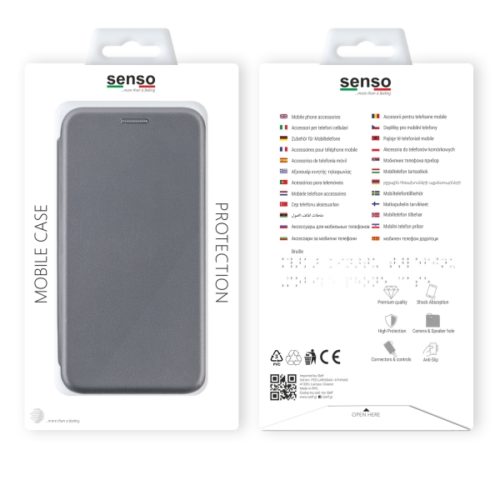SENSO OVAL STAND BOOK SAMSUNG A7 2018 titanium