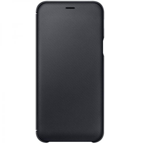 ORIGINAL SAMSUNG BOOK WALLET COVER A6 2018 black