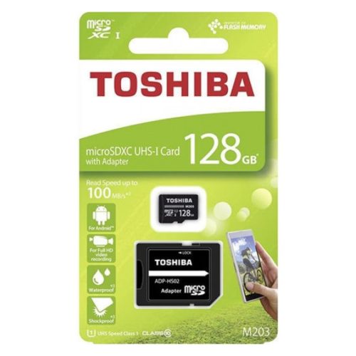 Memory Card microSD TOSHIBA 128GB CLASS 10