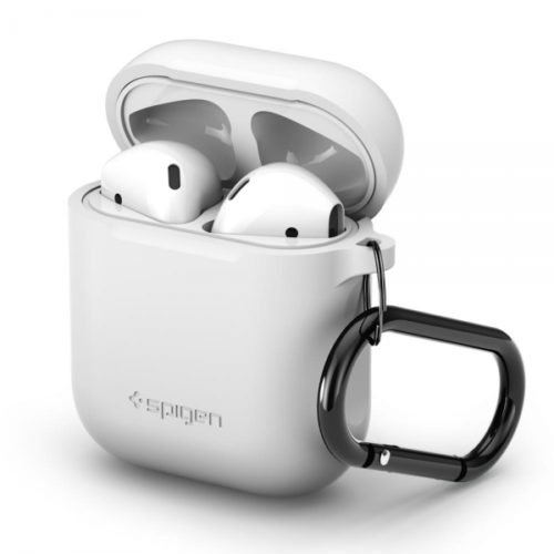 SPIGEN SILICONE CASE FOR AIRPODS white