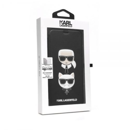 KARL LAGERFELD BOOK IPHONE XS MAX black
