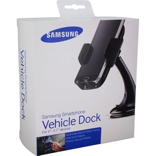 ORIGINAL SAMSUNG SUMMERPACK CAR HOLDER DOCK 4-5.7 + CHARGER MICRO USB black