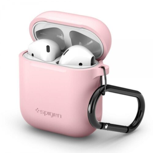 SPIGEN SILICONE CASE FOR AIRPODS pink