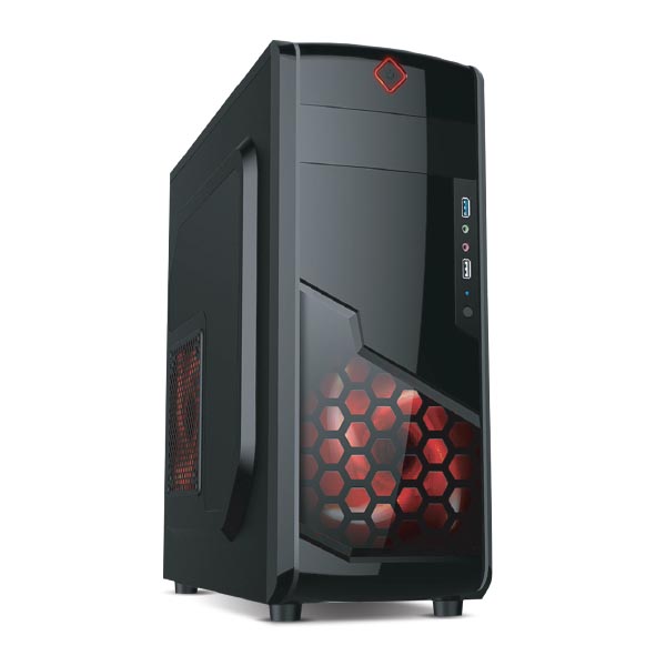 Case ATX Gamer AC00UAH Tower
