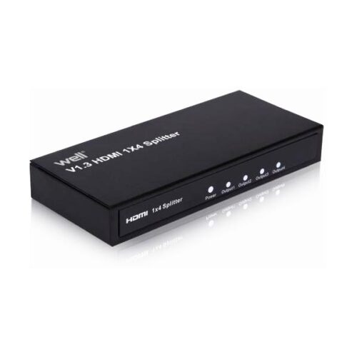 Hdmi Splitter 4 port V1.3 Full HD Well SPLT-HDMI1.3/4-WL