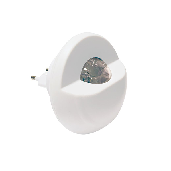 LED Φωτάκι Νυχτός με Φωτοκύτταρο QM244 1 W Κίτρινο φως