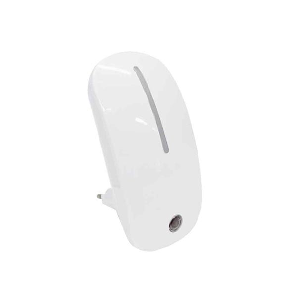 LED Φωτάκι Νυχτός με Φωτοκύτταρο QM291 1W Κίτρινο φως