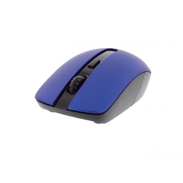 MW101 Well Ασύρματο Ποντίκι 4D USB μαύρο/μπλε 1600dpi MOUSE-WLESS-MW101BE-WL