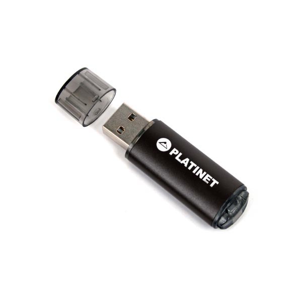 PLATINET USB 2.0 X-DEPO Flash Disk 8GB μαύρο PMFE8B