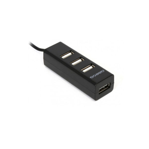 USB 2.0 HUB 4-PORT BLACK Omega OUH243B