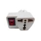 Universal travel adapter με διακόπτη
