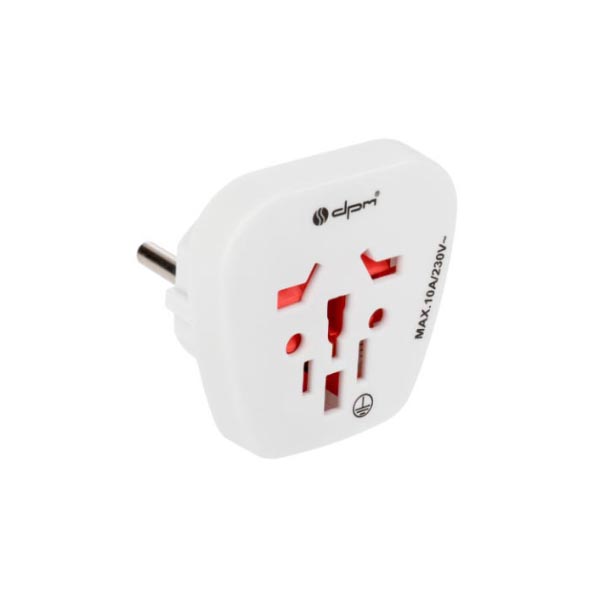 Universal Μετατροπέας Φις Σε Σουκο PF-01N με προστασία