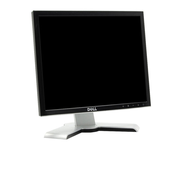Used Monitor 1707 TFT/Dell/17"/1280x1024/Silver/Black/VGA & DVI-D & USB HUB
