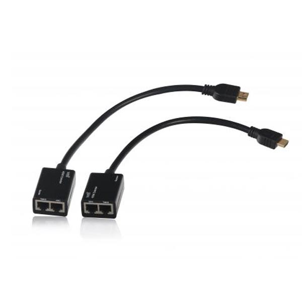 Well Hdmi Extender CAT.5/6 30M Over double UTP EXT-HDMI1.3/30M-WL