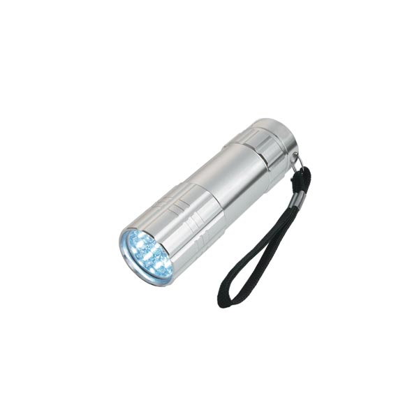 Well Φακός 9 LED Compact ασημί TORCH-COMPACTGY-WL