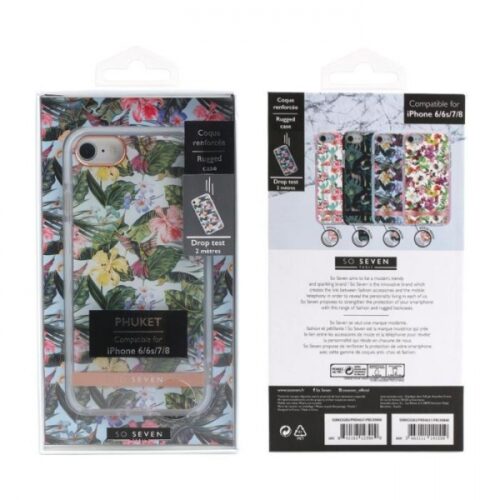 SO SEVEN PUCKET TROPICAL IPHONE 6 6S 7 8 SE (2020) backcover