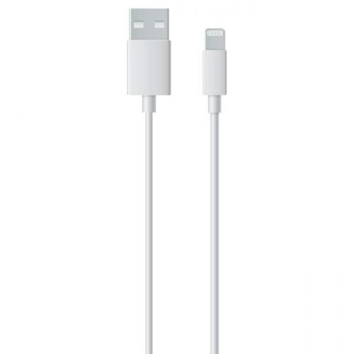 MUVIT LIFE MY CABLE 2.4A DATA LIGHTNING MFi 1M white