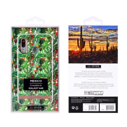 SO SEVEN MEXICO CHAMELEON SAMSUNG A40 backcover