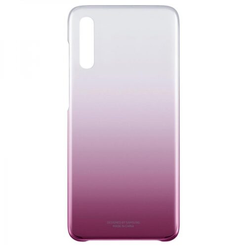 ORIGINAL SAMSUNG GRADATION COVER A70 pink backcover