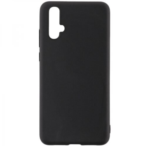 SENSO SOFT TOUCH HUAWEI NOVA 5T / HONOR 20 black backcover