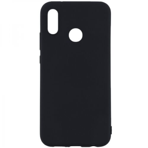 SENSO SOFT TOUCH HUAWEI P SMART PLUS 2019 / HONOR 20 LITE black backcover