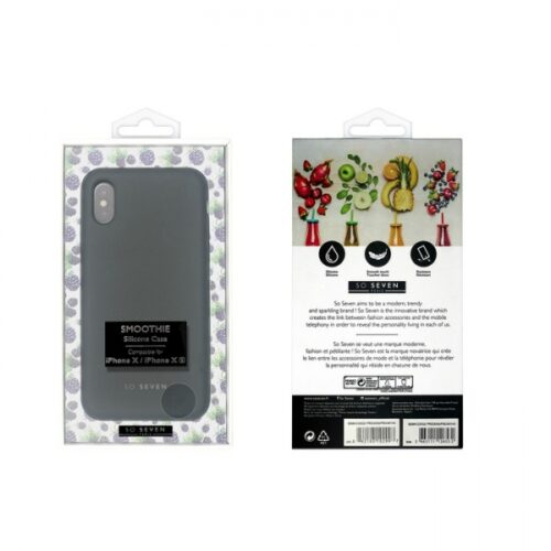 SO SEVEN SMOOTHIE IPHONE X XS black backcover