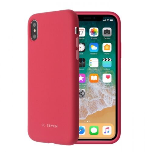 SO SEVEN SMOOTHIE IPHONE X XS camelia backcover