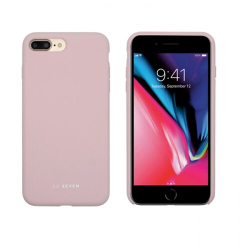 SO SEVEN SMOOTHIE IPHONE 7 PLUS 8 PLUS pink backcover