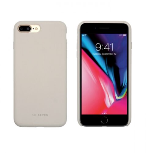 SO SEVEN SMOOTHIE IPHONE 7 PLUS 8 PLUS grey backcover