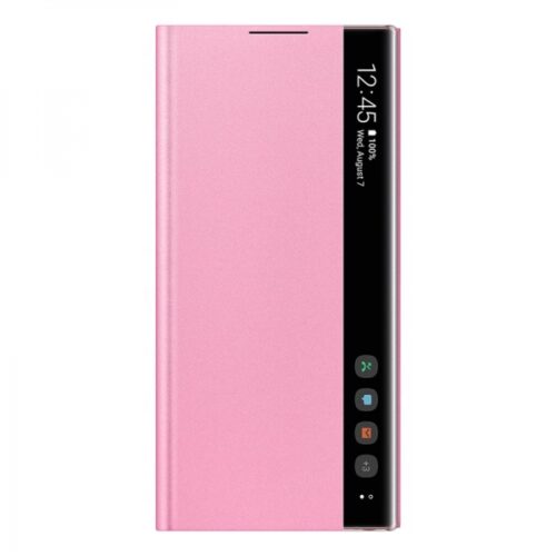 ORIGINAL SAMSUNG BOOK CLEAR VIEW NOTE 10 pink