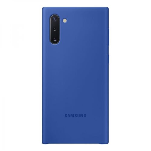 ORIGINAL SAMSUNG SILICONE COVER NOTE 10 blue backcover