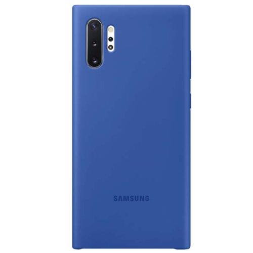 ORIGINAL SAMSUNG SILICONE COVER NOTE 10 PLUS blue backcover