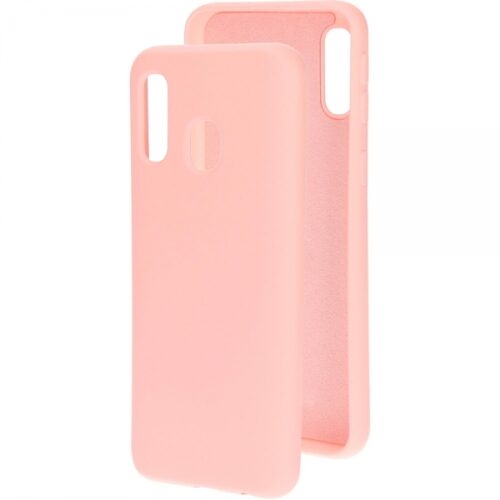 EVELATUS SOFT SILICONE SAMSUNG A20e pink backcover