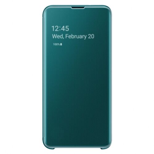 ORIGINAL SAMSUNG BOOK CLEAR VIEW S10e green