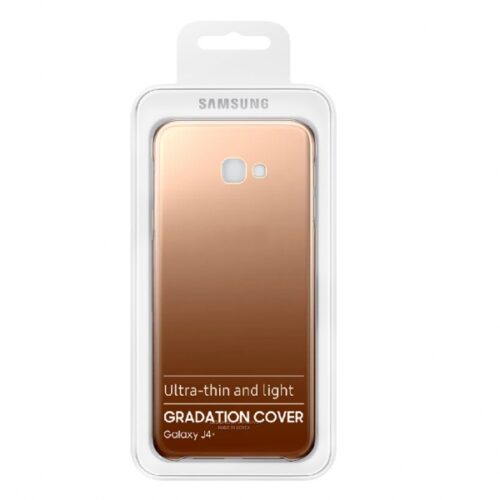 ORIGINAL SAMSUNG GRADATION COVER J4 PLUS gold backcover