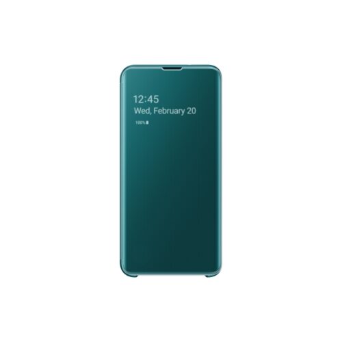 ORIGINAL SAMSUNG BOOK CLEAR VIEW S10 green
