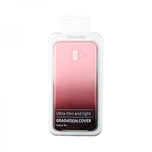 ORIGINAL SAMSUNG GRADATION COVER J6 PLUS red backcover