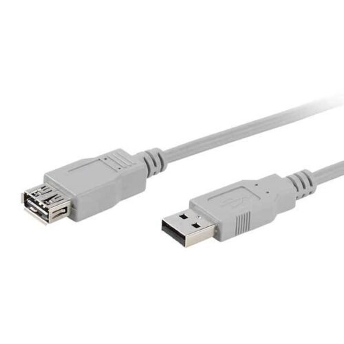 VIVANCO EXTENTION USB A to USB A 1.5m grey