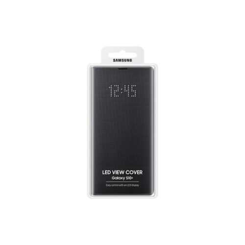 ORIGINAL SAMSUNG BOOK LED VIEW S10 PLUS black