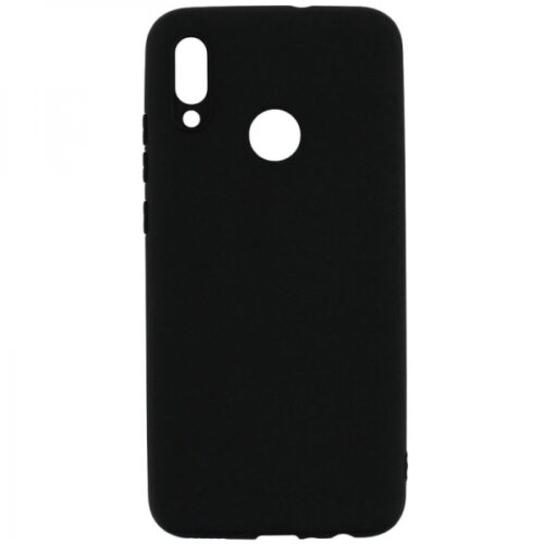 SENSO SOFT TOUCH XIAOMI REDMI NOTE 7 black backcover