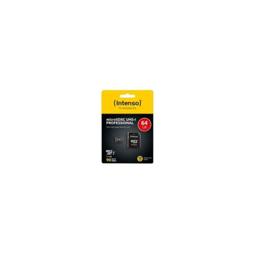 Memory Card microSD INTENSO PROFESSIONAL 64GB CLASS 10