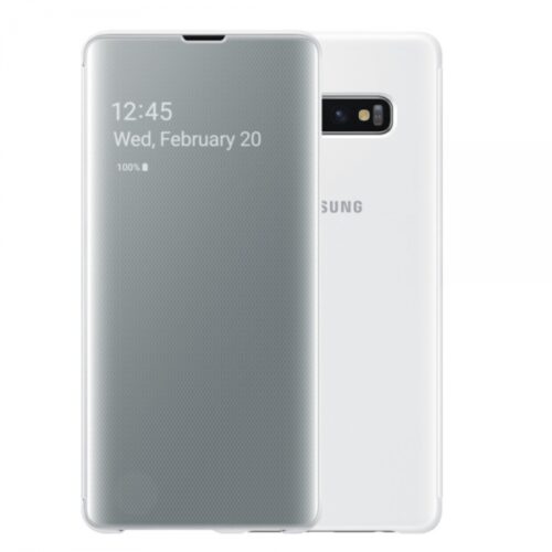 ORIGINAL SAMSUNG BOOK CLEAR VIEW S10 white
