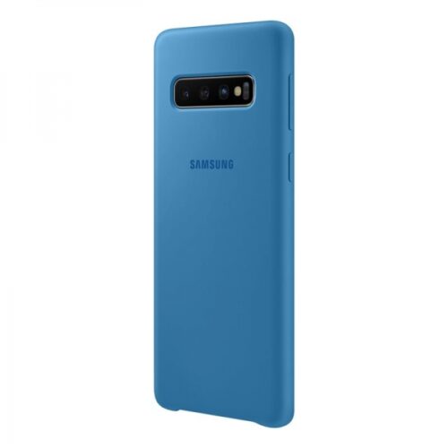 ORIGINAL SAMSUNG SILICONE COVER S10 blue backcover